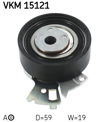 SKF Feszítőgörgő, vezérműszíj VKM15121_SKF